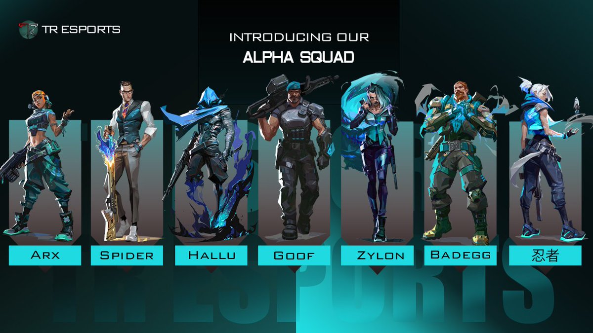 TeamRuthlessPK's tweet photo. We are proud to announce our Alpha Roster.
Players Representing our squad are :
Shahryar as GOOF (Team Captain)
Waleed Tahir as Zylon
Touseef as Hallu
Muhammad Talha as Spider
Hadi Habib as Badegg
Adnan Ahmed as ARX
Iqbal as 忍者
#ItsTimeToBeRuthless https://t.co/J8MAKVujZW