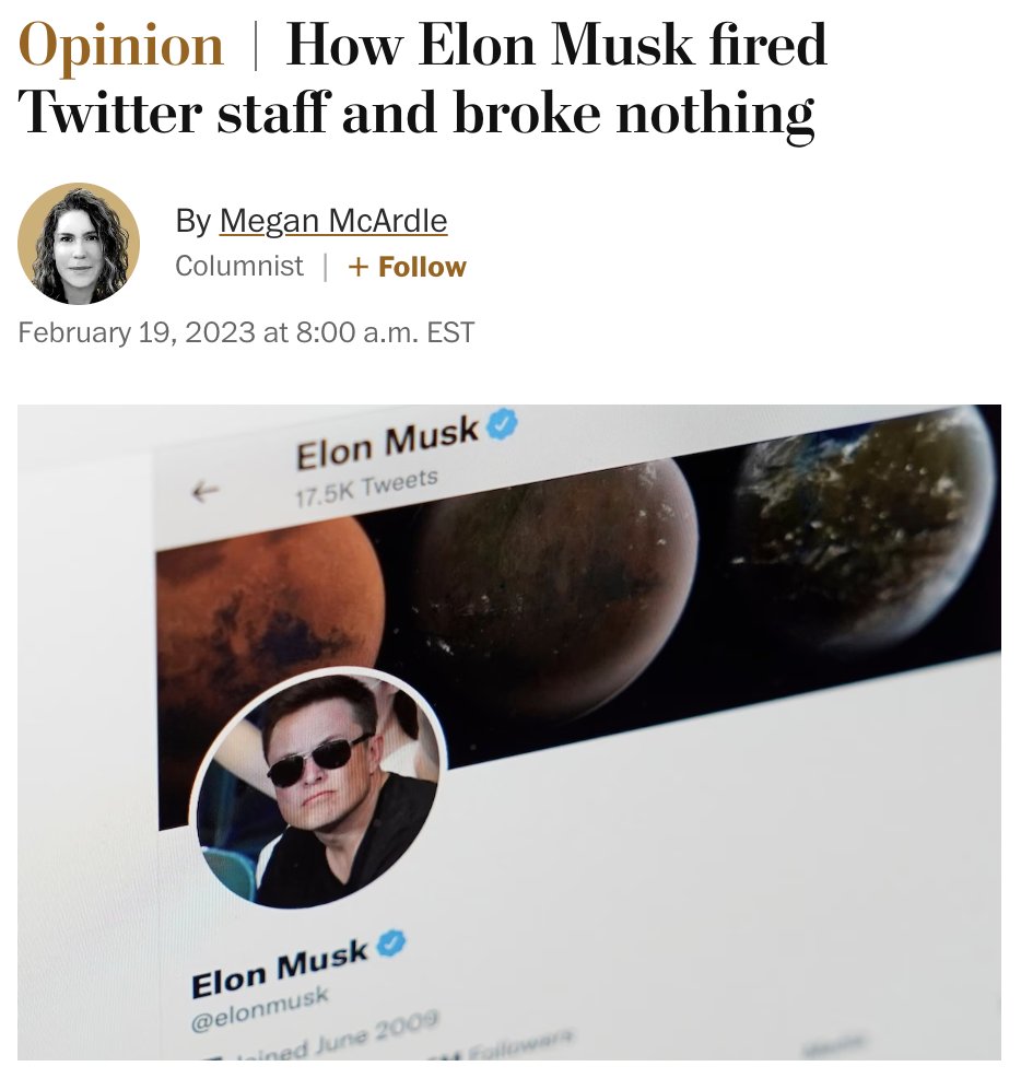 Reposting this hot take from the Washington Post from a few months back for no reason at all