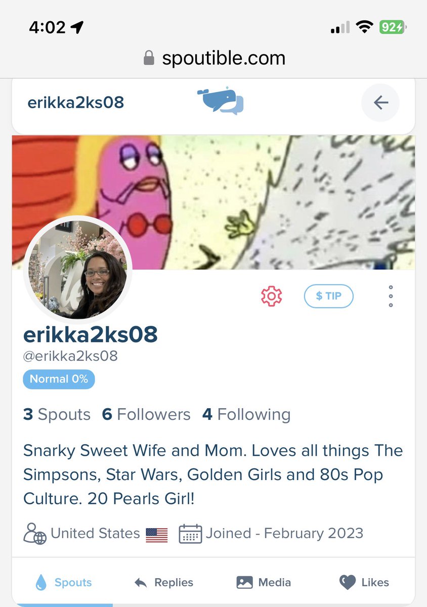 erikka2ks08's tweet image. Can y’all send your #Spoutible names while I can still see them?