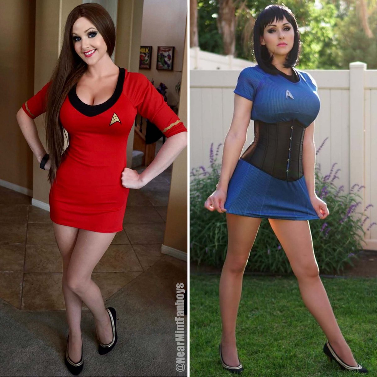 Quick, before your Rate Limit is Exceeded!
Red or Blue?!

#AngieGriffin #StarTrek 
#StarTrekCosplay #RIPTwitter 
#GoodbyeTwitter #StarTrekSNW 
@AngieMGriffin #CosplayBabe
#RateLimitExceeded