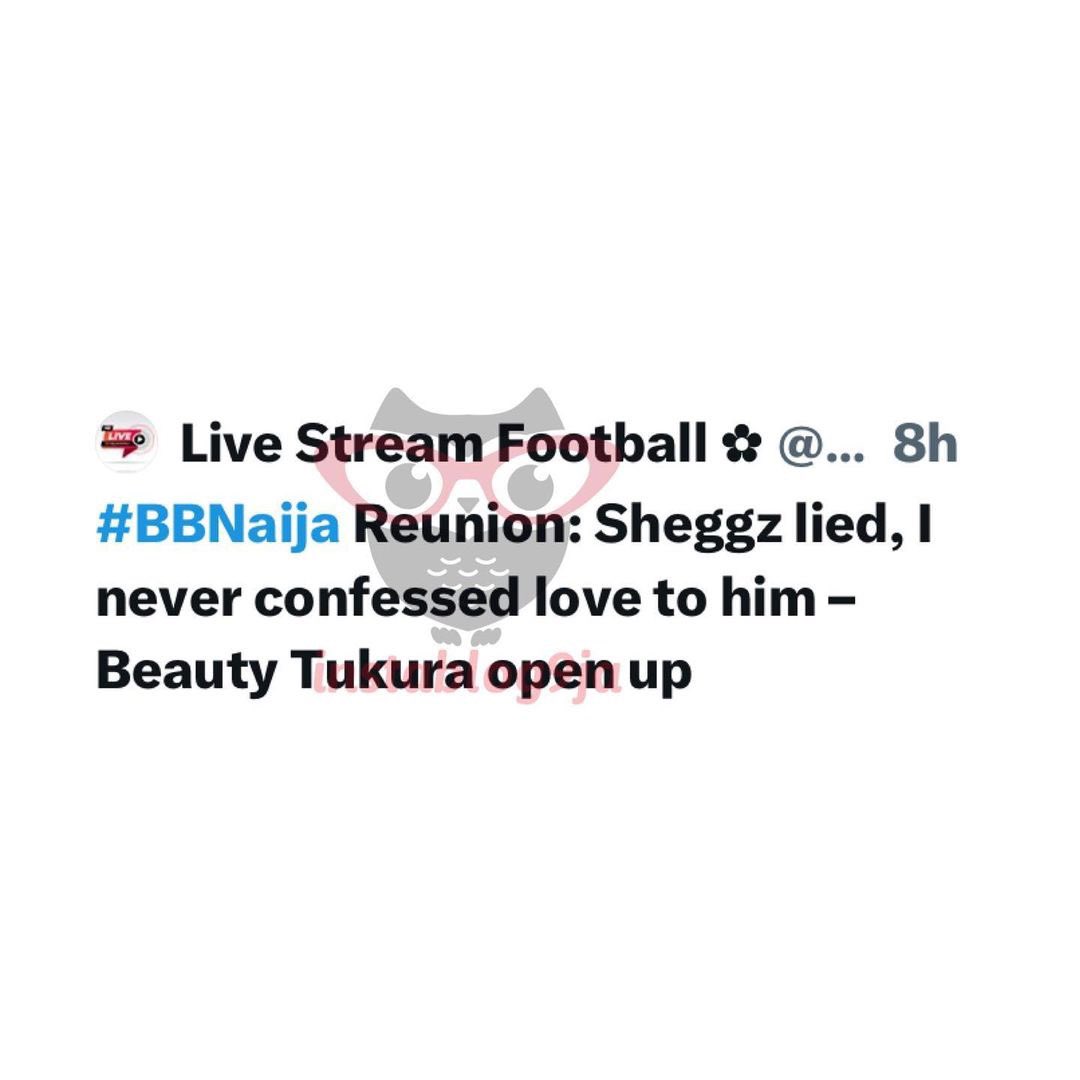 instablog9ja's tweet photo. Love Confessions: Between BBN’s Sheggz and Beauty https://t.co/SYJeNmraSf
