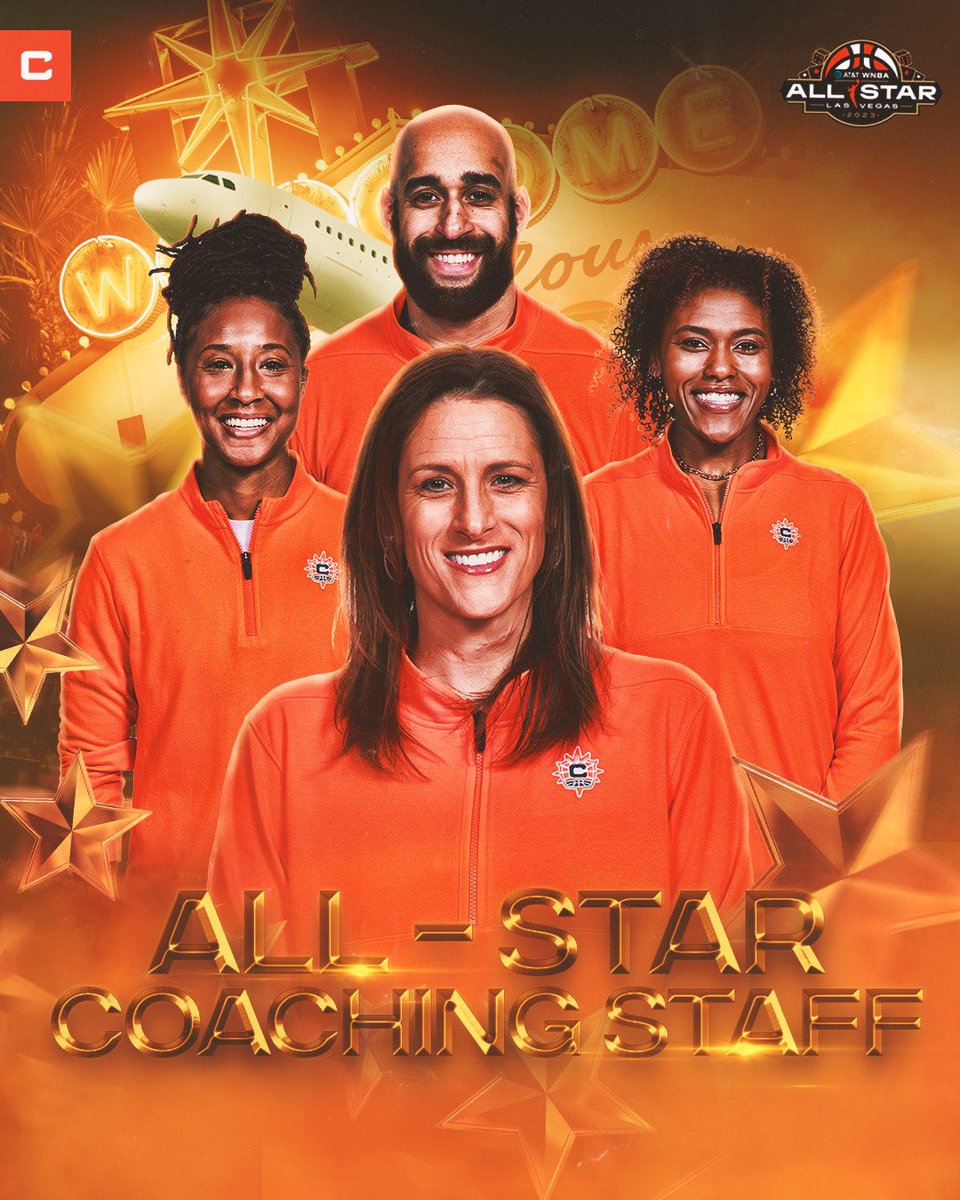 Led by the best. Congratulations to our #WNBAAllStar Coaches! #CTSun | #ForgedByFire 🔥