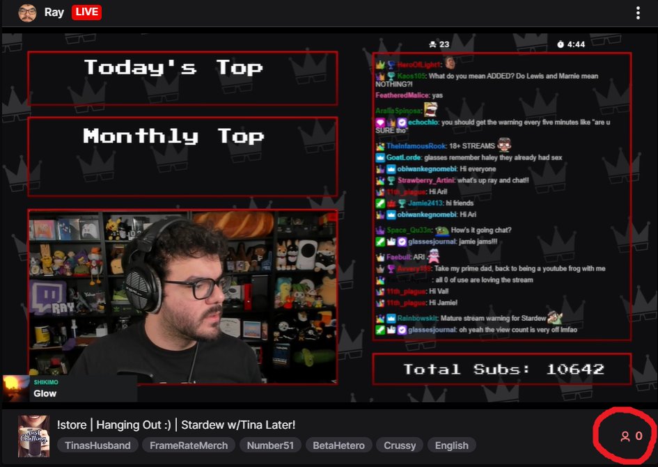 glassesjournal's tweet image. damn nobody showing up to my friend's stream, can y'all help him out? he goes by @RayNarvaezJr 😭