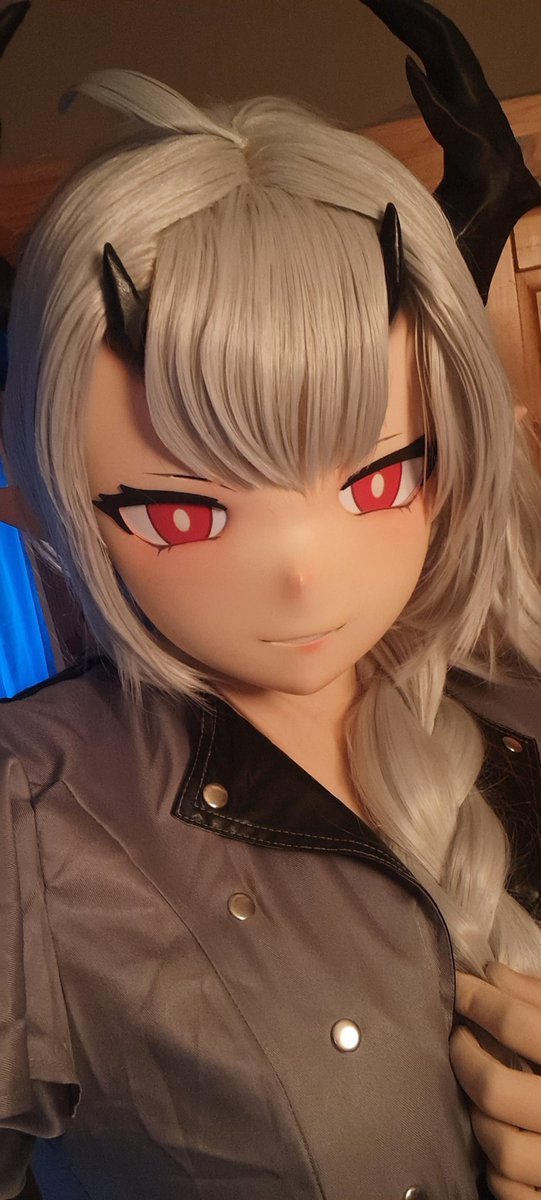 Donly950's tweet photo. Got the first piece of my coostume, what do you think?

#arknights #kigurumi https://t.co/BxljAU82DK