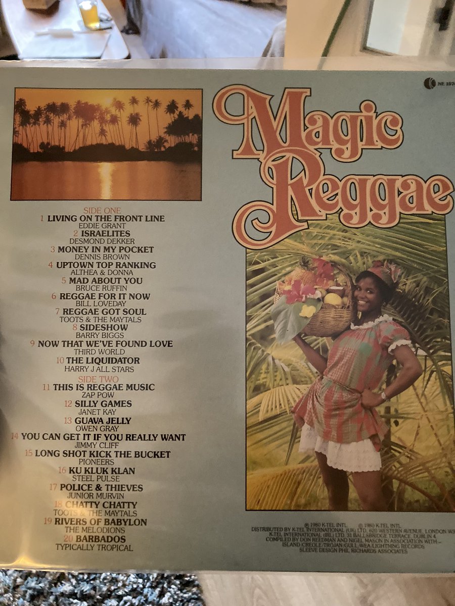 It’s #InternationalReggaeDay and I’m spinning this. Bought it for the first track and this cover makes me uneasy but it’s full of the good stuff.