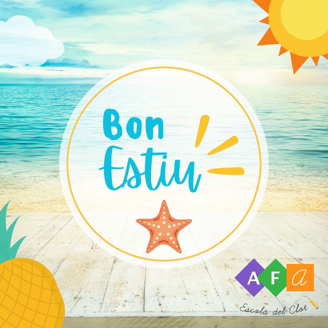 Us desitgem un bon estiu, famílies <a href="/AfaEscolaClot/">Afa Escola del Clot</a> #JEClot <a href="/JesuitesEdu/">Jesuïtes Educació</a>