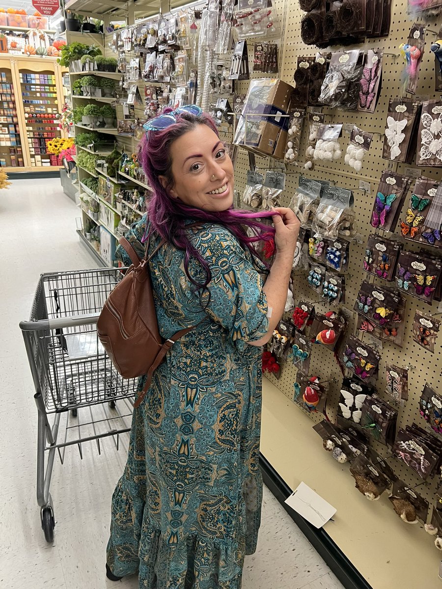 Stop me if you've heard this. A harlot walked into Hobby Lobby. Surprisingly, I didn't burst into flames. Guess they're more tolerant of my sinful presence than anticipated. Happy crafting, everyone! 😈✂️ #UnexpectedAdventures #whoreinchurch #hobbylobby