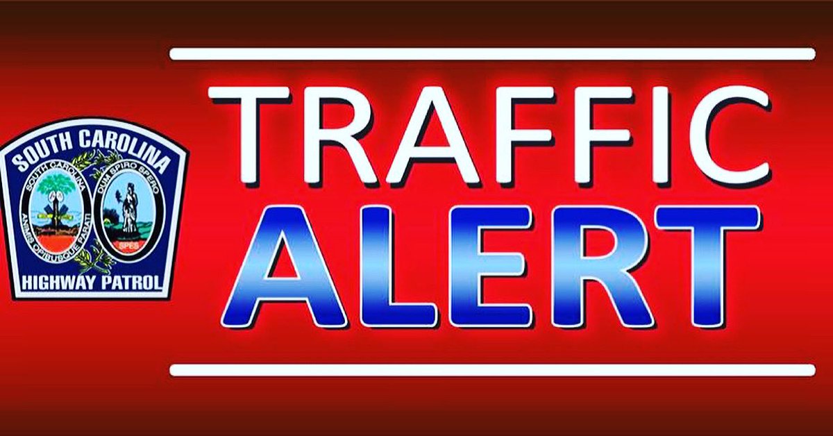 🚨<a href="/SCHP_Troop1/">Trooper William Bennett</a> Lexington and Newberry Counties🚨
There is a crash I-26 eastbound at the 90 mile marker. The interstate is blocked and there is detour in place at the 85 mile marker in Newberry. Please reduce your speed and use caution ⚠️