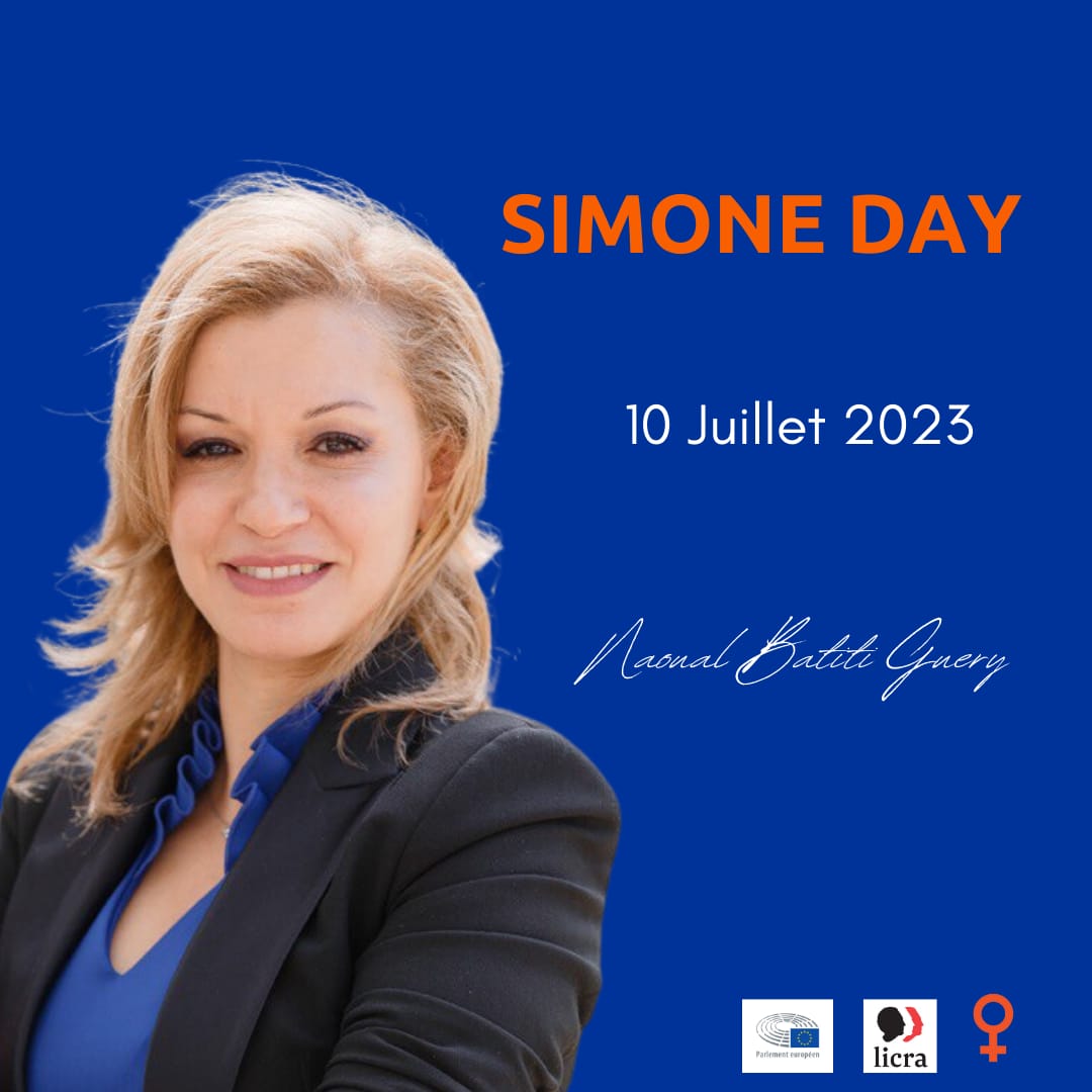 Femmes_Dem's tweet photo. J-8 #SimoneDay 🇪🇺

"Créons un environnement sûr et protecteur pour tous les enfants, afin qu’ils puissent s'épanouir. Transmettons leur nos valeurs et les #DroitsFondamentaux en insistant sur l'#égalité, le respect et la #dignité." @NaoualGuery, Vice-Présidente @Femmes_Dem. https://t.co/MLYVZyHMtz