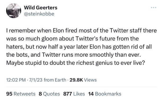 maddoxrules's tweet photo. This is the best tweet about the Twitter rate limit fiasco. It'll be hard to top this. https://t.co/yyttC5SNVY