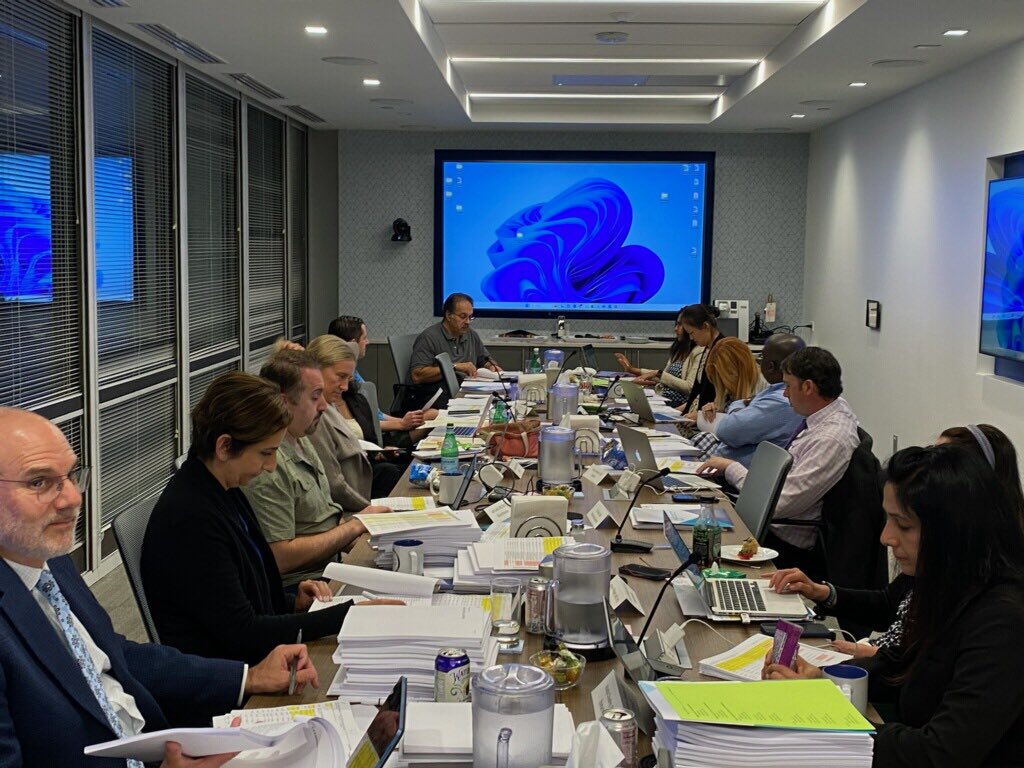 💪Hard at work prepping for #ACG2023!🇨🇦

Educational Affairs Cmte meets for Abstract Selection at ACG’s NEW 🌎HQ offices!

⭐️Guided by Dr. Anita Afzali
⭐️Supported by Meridith Phillips, Brad Stillman &amp; ACG staff
⭐️ Best clinical science in #Gastroenterology
#Hepatology
#Endoscopy