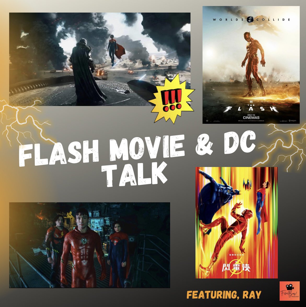 Tune in todays episode dropping at 2 pm. It’s one for the books, special guest! Link in our bio, apple podcast and Spotify!! #flashmovie #cinema #dcuniverse #applepodcasts #spotify🎧 #podcasting #specialguest #batman #supergirl