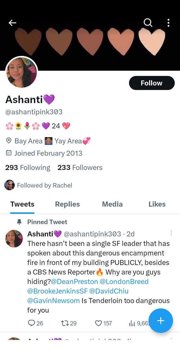 @ashantipink303 @RachelHayes_33 First clue to scumbags. An account that is 10 years old and only 233 followers. Blocking 😡