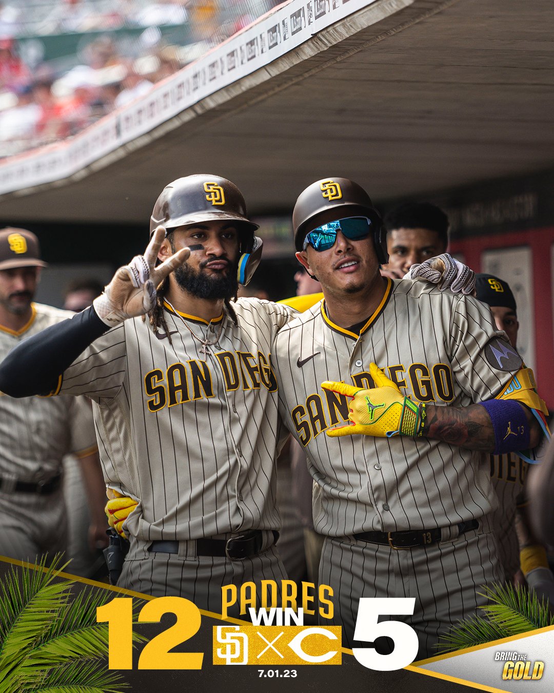 San Diego Padres on X: Daytime Dub 🤟 #PadresWin