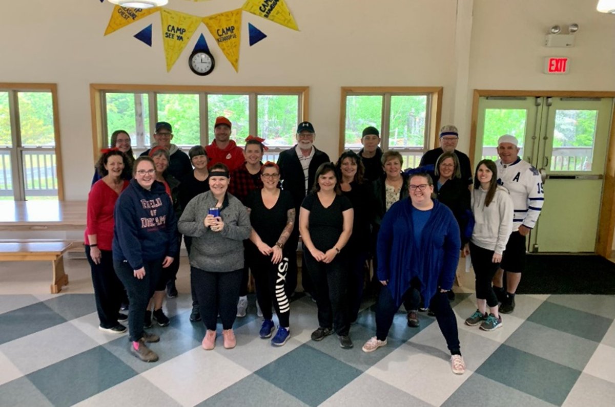 kingsmutual's tweet photo. We wish you a very happy Canada Day on behalf of The Kings Mutual Insurance Company. 🍁
Earlier this month the entire NS team took the afternoon for an offsite event at Brigadoon Village and competed in a simulated Amazing Race competition, rock climbing, archery and canoeing. https://t.co/IdePMdtksY