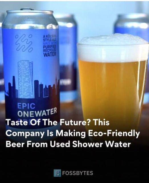 Beer made from recycled shower water???
Thanks anyway....I'll pass