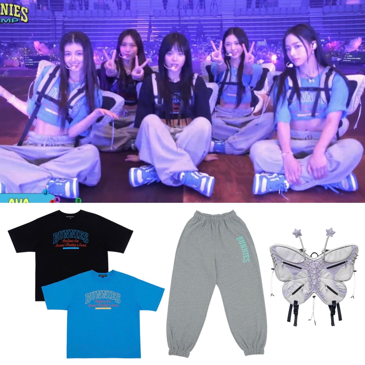 BUNNIES CAMP SET-UP PANTS