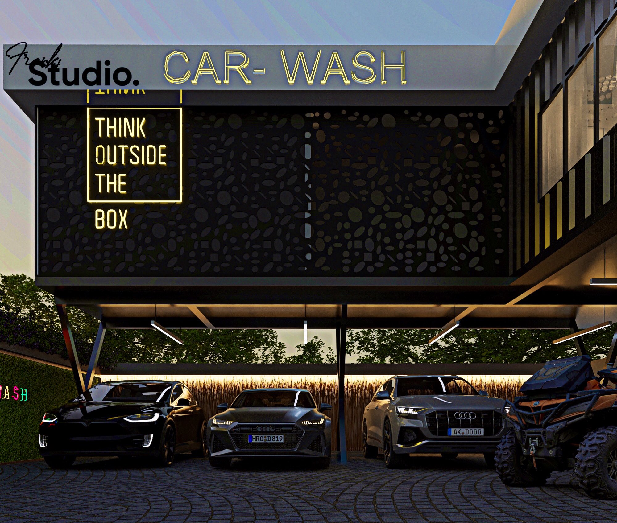 Frank nwokoye on Twitter "Project proposed car wash / lounge design