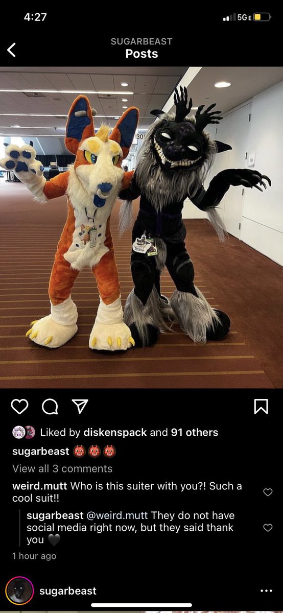 MafiaFurry's tweet photo. -Update-

She has been spotted recently wearing multiple different types of suits. https://t.co/Egqm7lRcWT
