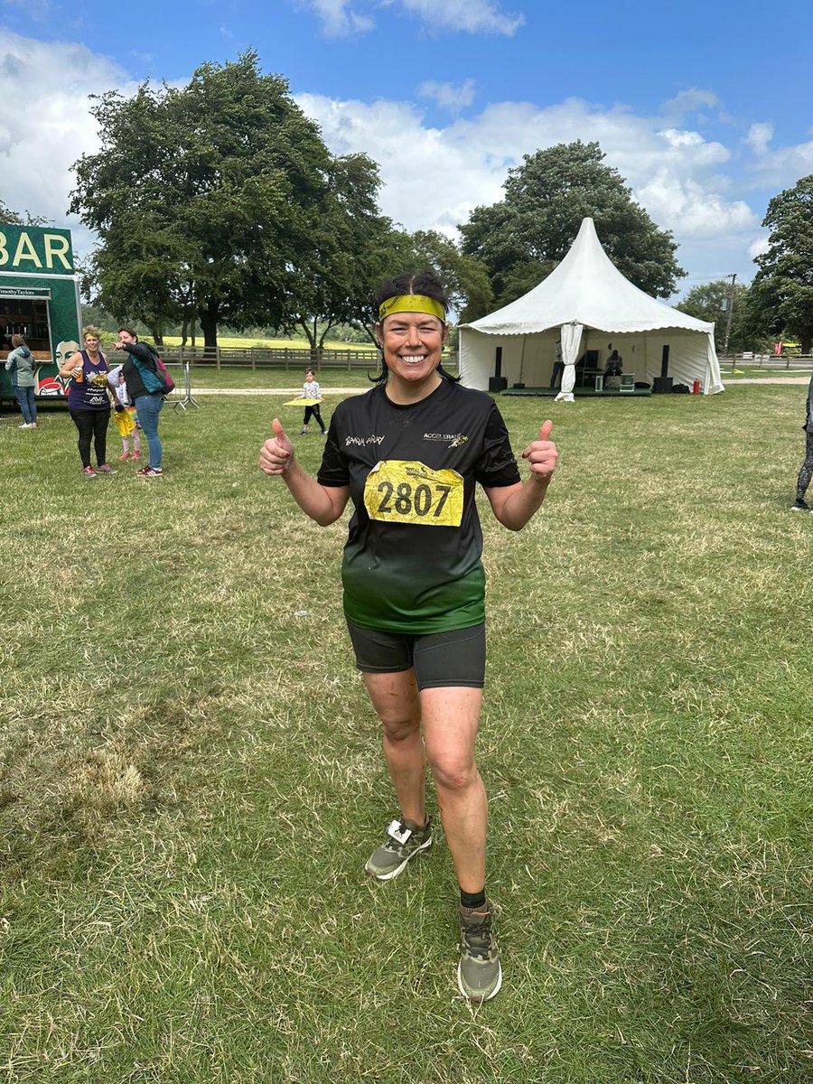 Total warrior 12k assault course complete 🙌🏻 we started as a team &amp; finished together 🙌🏻 the injured foot held up 👍🏻. Now get me a hot bath 😂😂🙈