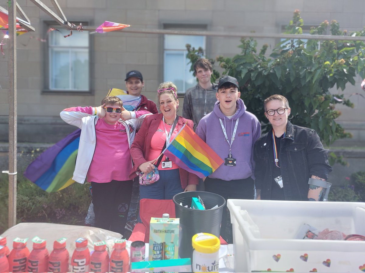 Nourish team enjoying @fifepride today