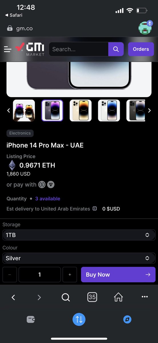 What NFT project is building in the US$38,000,000,000,000 e-commerce space? 

You may remember <a href="/projectPXN/">Phantom Network</a> 

We’ve been building gm.co since mint, our v2 product has been in market for months now, with steady growth.

We recently partnered with <a href="/ton_blockchain/">TON 💎</a>