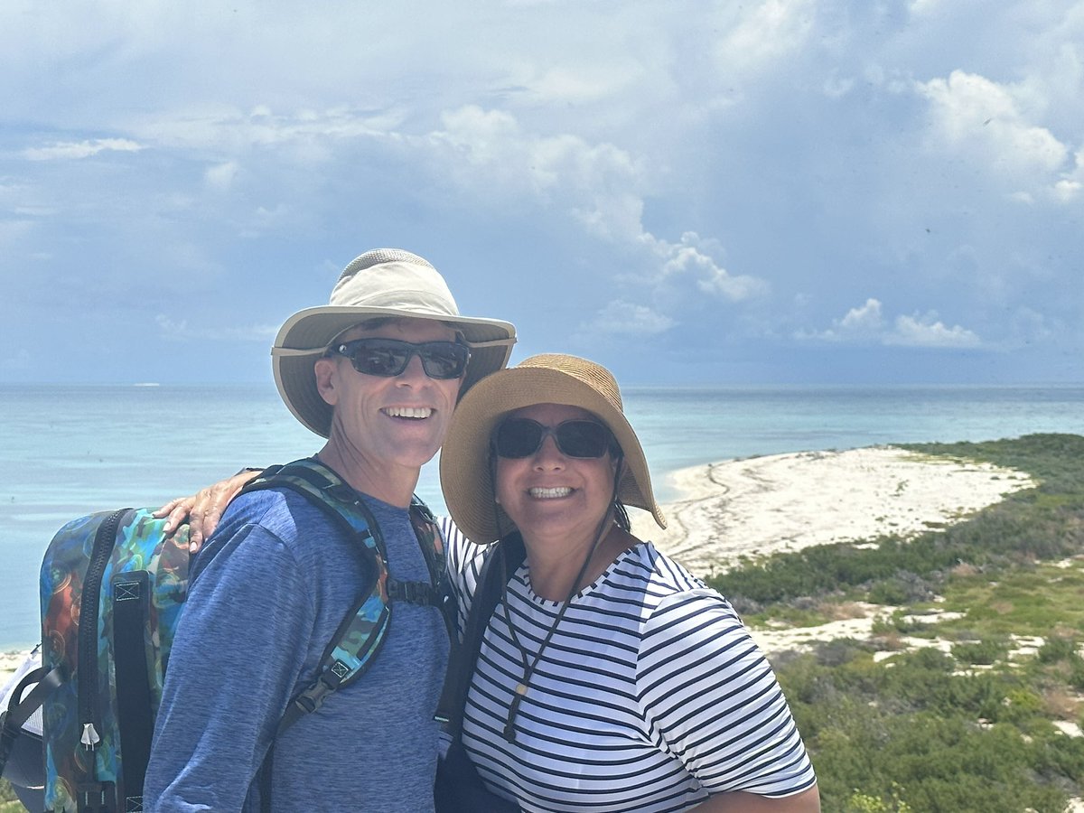 Enjoyed our 6th Anniversary trip to the Dry Tortugas, where we got married 6 years ago after 20 years together. Amazing traveling down memory lane. Thank you Yankee Freedom crew for another memorable experience! #DryTortugas
