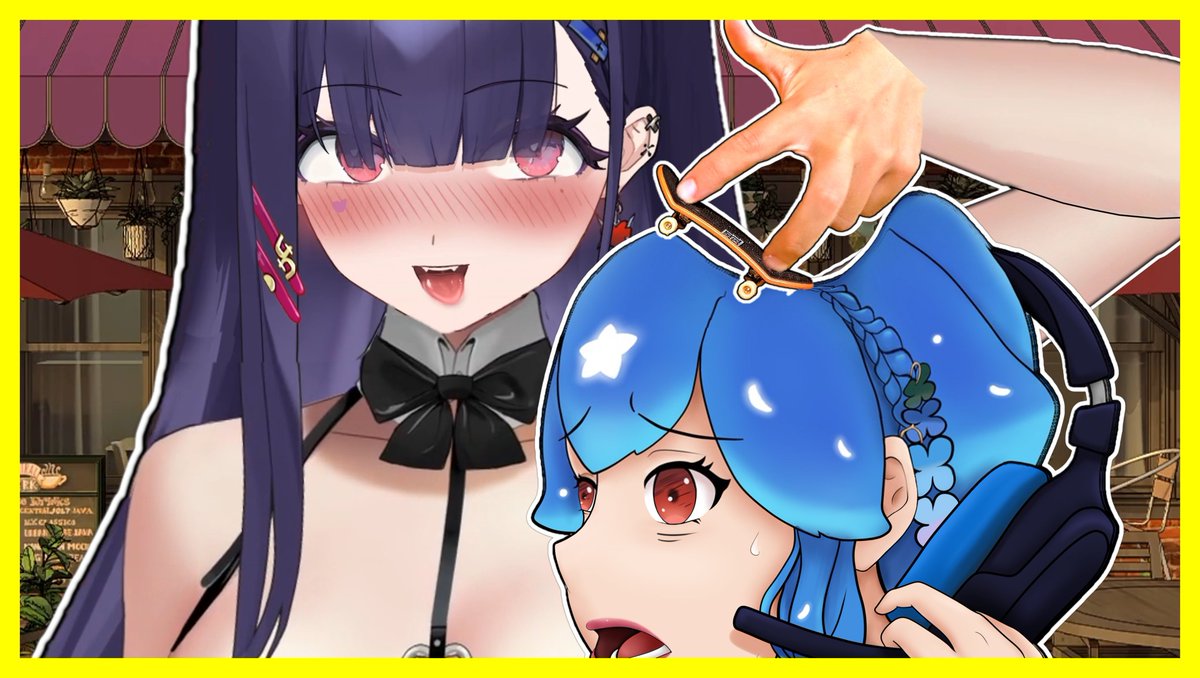 I hereby apologize to <a href="/baovtuber/">Bao The Whale 🐳</a> for this thumbnail. 
And yes, I know <a href="/nihmune/">Numi🤰</a> 's new outfit has gloves.
youtube.com/watch?v=ZmPepV…