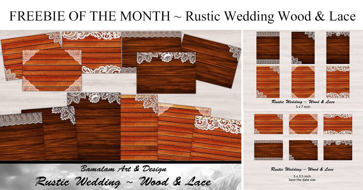 bamalamart's tweet photo. Freebie of the month for July is this lovely rustic digital background set, perfect for wedding invitations.

https://t.co/1lP9duOV9B https://t.co/8pjM2AgmU4