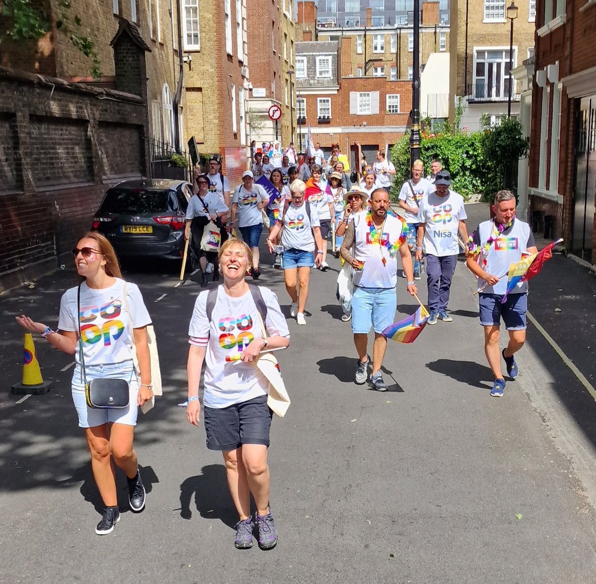 An amazing time with our Coop Colleagues at Pride in London. Thank you to everyone that was involved from across the Coop in making it happen, a special thank you to Pascal and our Store Teams and to our Parade attendees <a href="/CoopRespectLGBT/">Co-op Respect</a> <a href="/coopuk/">Co-op</a>