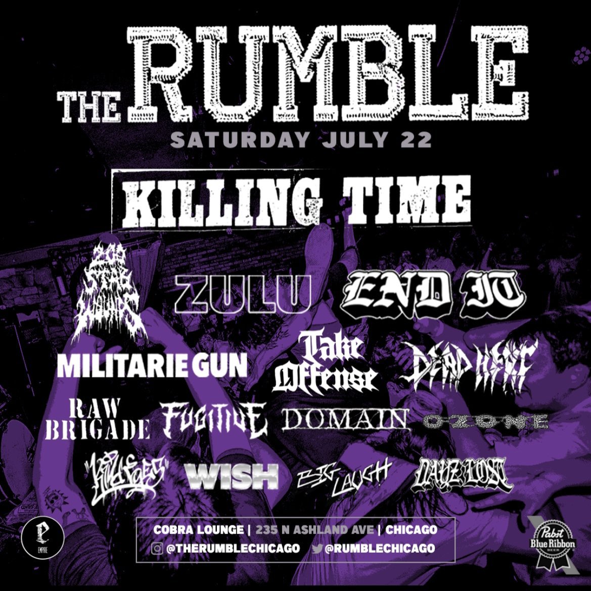 so we’re 3 weeks away… who’s everyone most stoked to see? who’s gonna have the craziest set? (tickets: linktr.ee/therumble)