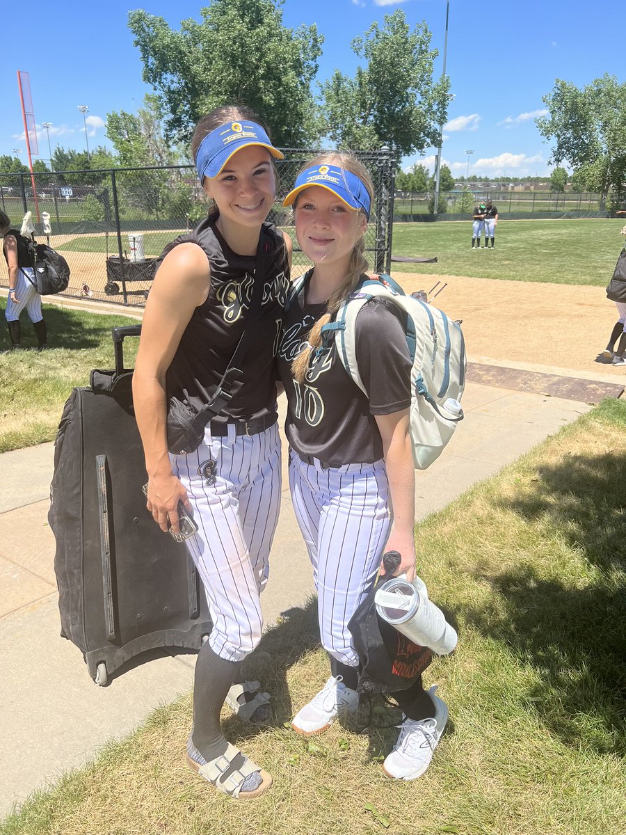 We did good Raegan!!!  Couple more tournaments and onto our new adventure!!  #ramfam #angelostatesoftball #gloryadkins18u