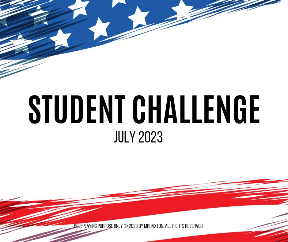 MrDaxton's tweet image. ⠀
⠀
STUDENT CHALLENGE
⠀
⠀⠀⠀