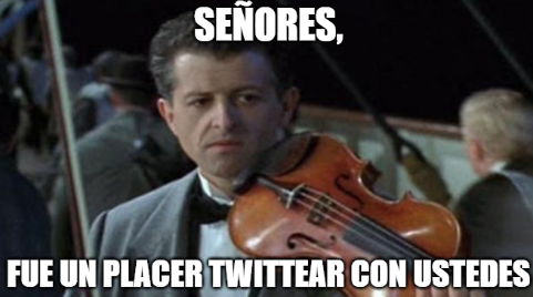 juangerardohr's tweet photo. Twitter no ha muerto pero está delirando. #RIPTwitter https://t.co/hwwGFFc6qO