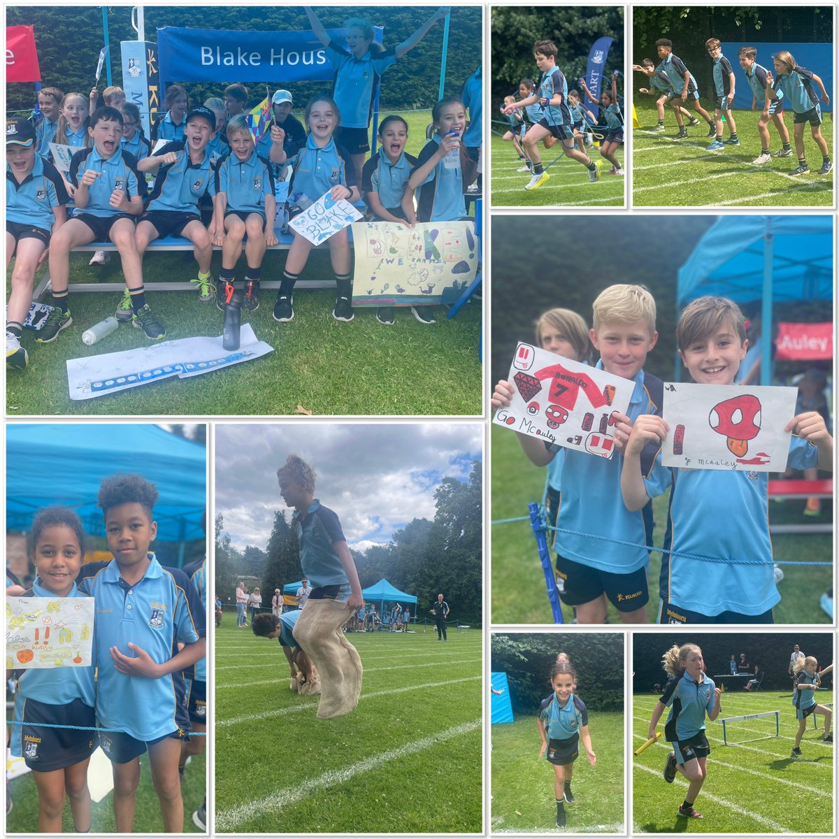 And the winners of our wonderful sunny KS2 Sports Day are ………… Blake House 💙 What an amazing day! ☀️👟🎽