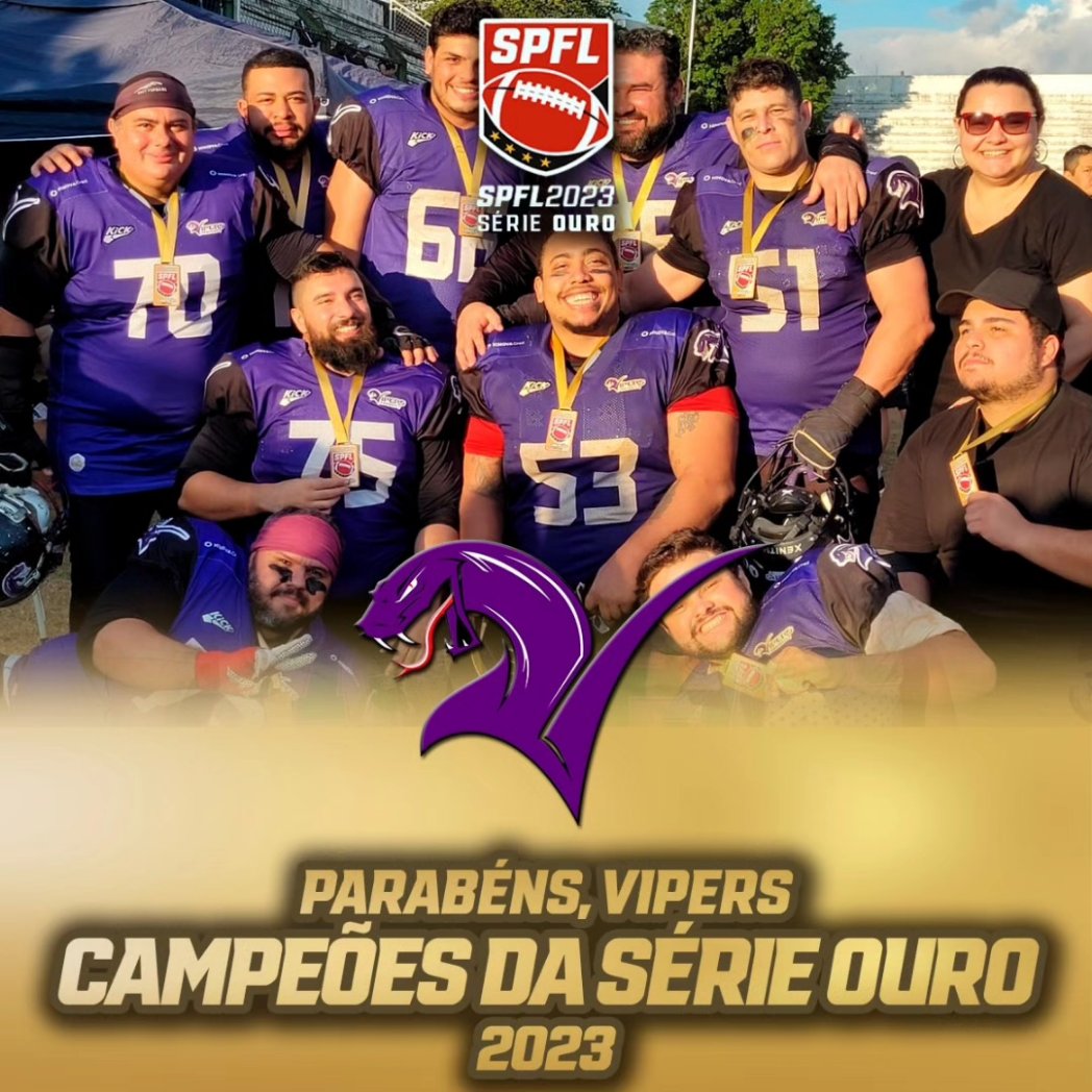 O Sorocaba Vipers encarou o Rhynos Academy e conquistou na tarde deste sábado o título da SPFL 2023 - Série Ouro!

Parabéns aos campeões!