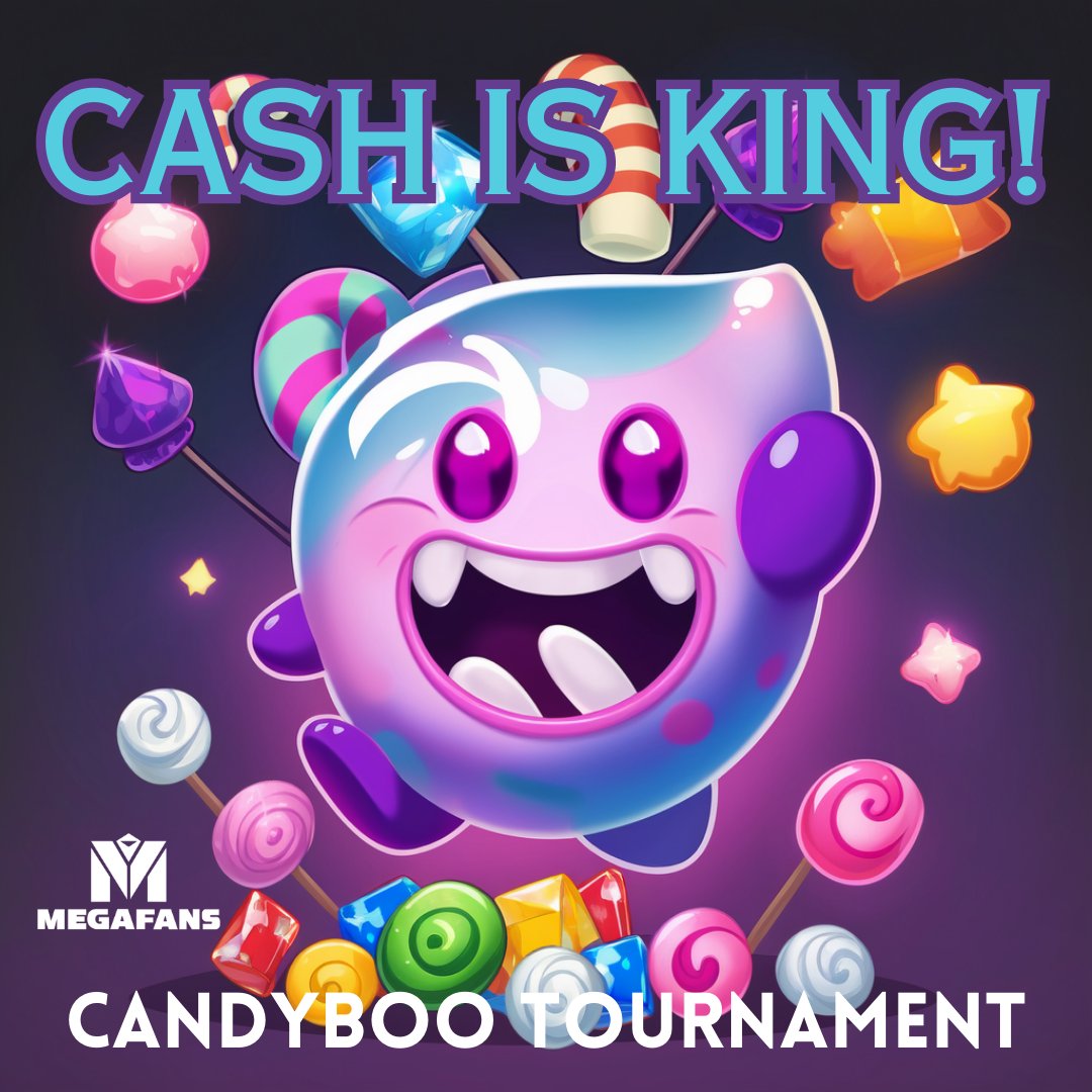 MegafansGaming's tweet image. 🔥 Calling all gamers with a hunger for victory! 

The Candy Boo tournament is your chance to prove you&apos;re the ultimate gaming ninja!

Slash through challenges, stack those points, and grab the chance to snatch a piece of the $250 prize!⚡️💰

Details below!👇🏽