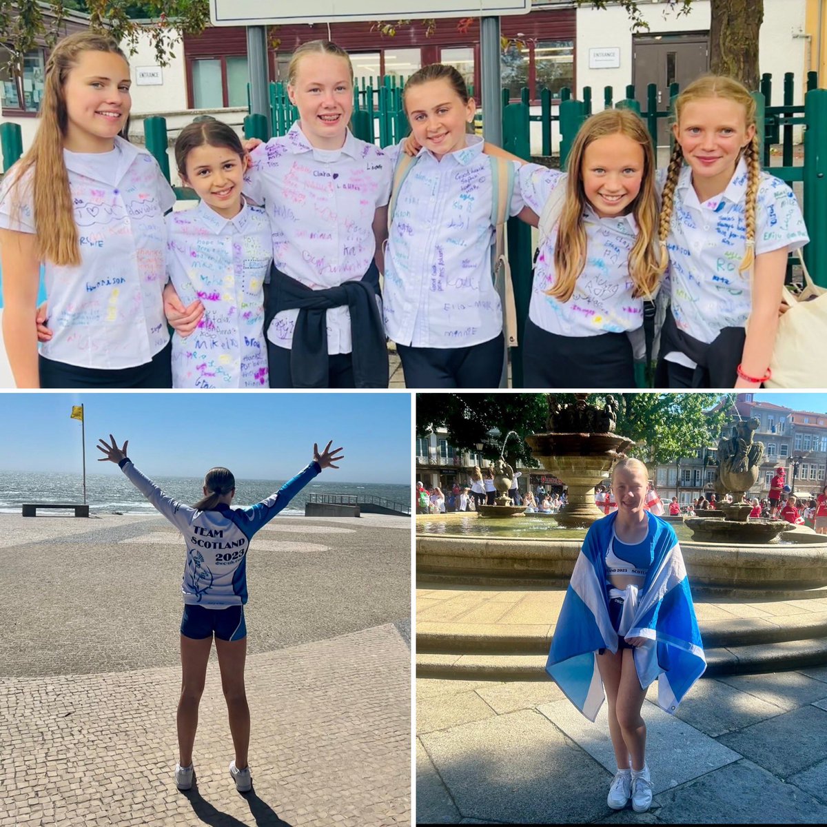 Busy few days for Nina ❤️
Wed: Primary school completed ☑️.
Thurs: Dance World Cup in 🇵🇹  for 🏴󠁧󠁢󠁳󠁣󠁴󠁿.
#teamscotland #eda