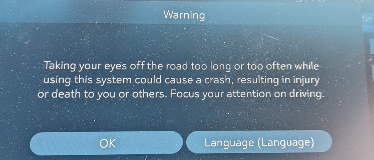 cally's tweet image. Way to be the problem you want to prevent in the world, Chevy. (I pulled over to click on this.)