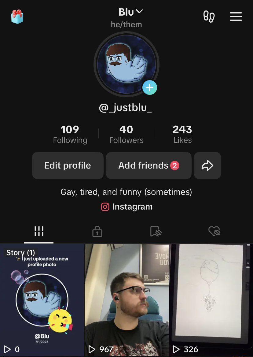 SpookieBlu's tweet photo. Where you can find me outside of this hellsite https://t.co/lr7bYGjjWi