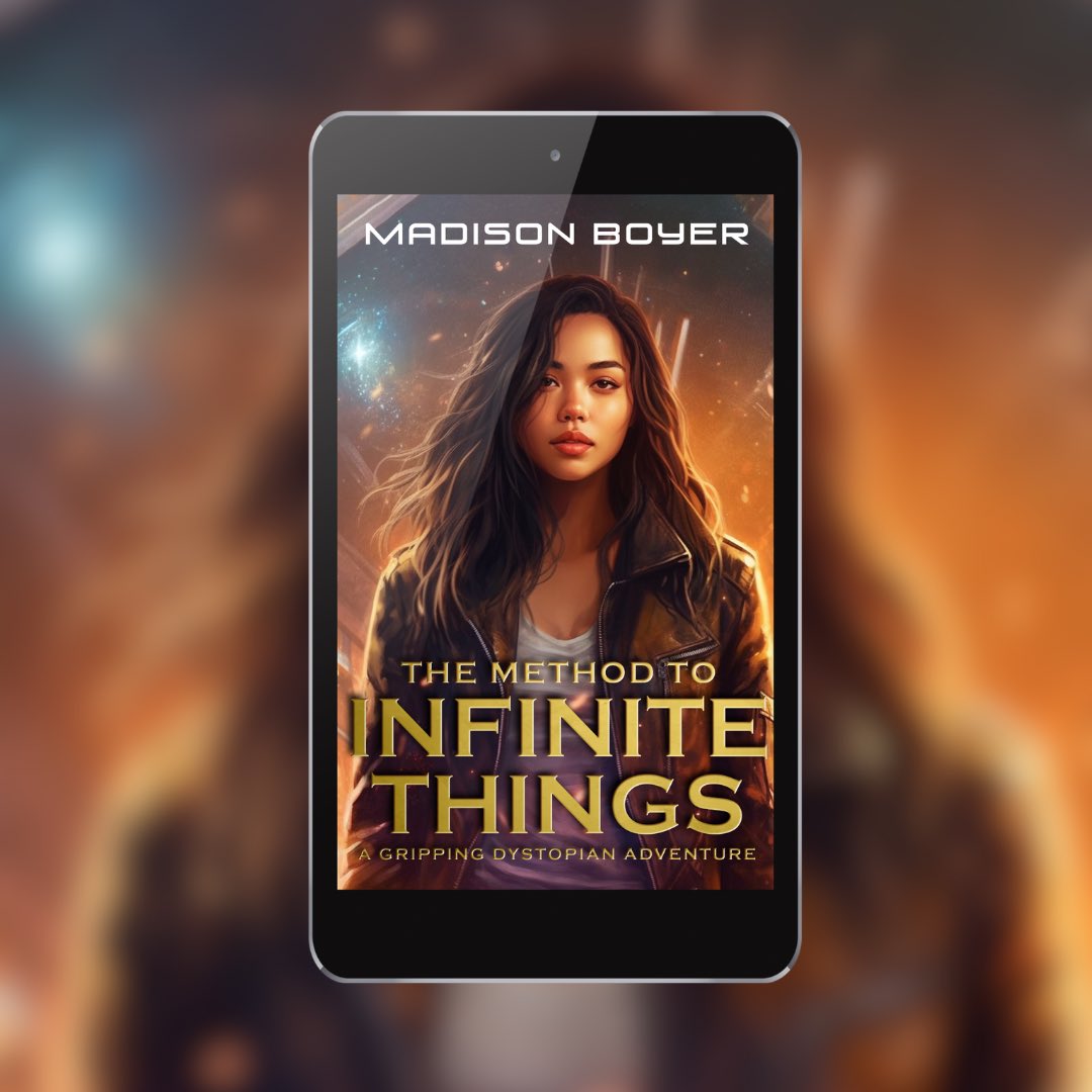 Very excited to share the cover of my new book The Method to Infinite Things—coming out July 21st! Pre-order now available!! 😊😊

Amazon Link: amzn.to/3MXaBte
 
#sciencefiction #dystopian #youngadult #ya #yabook #yasciencefiction #teenread #yadystopian #debutnovel