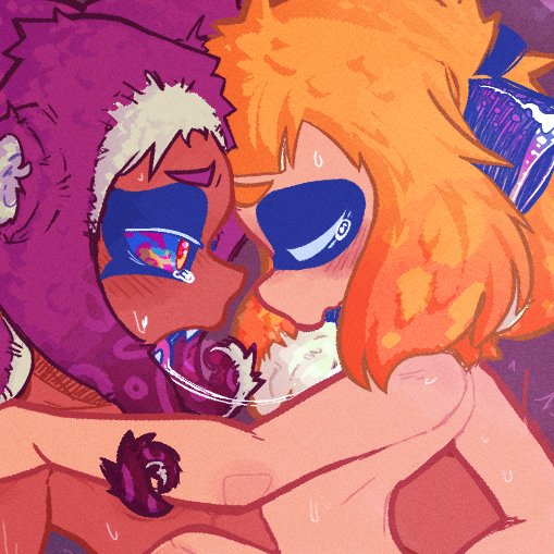 [ COMM: @ heavyforsmash ] sex ed pt 3: return of the mammalians #splatoon #nsfw