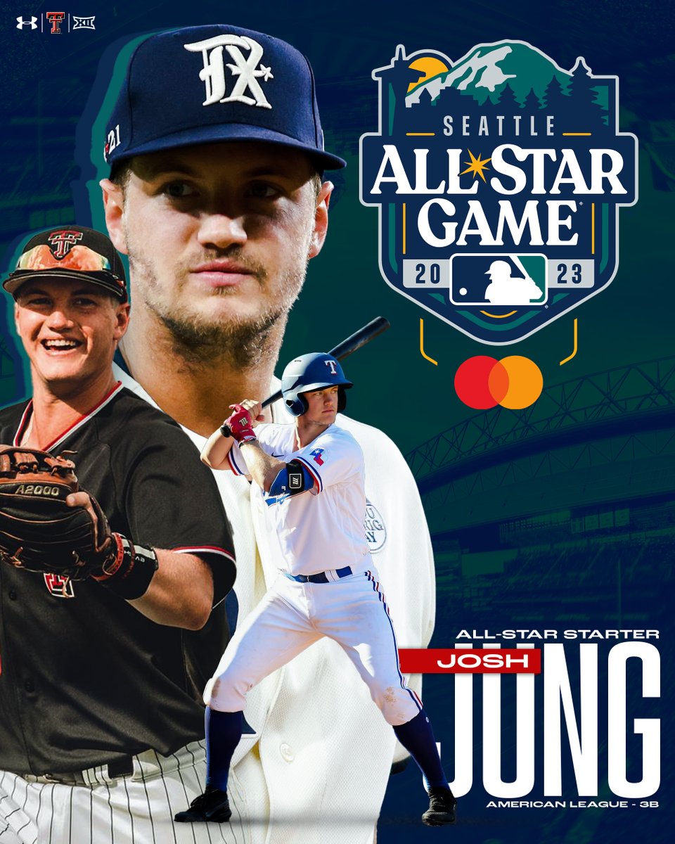 ALL-STAR STARTER ⭐️

<a href="/josh6jung/">Josh Jung</a> is your AL starting third baseman!

#RaidŦheShow | #AllStarGame