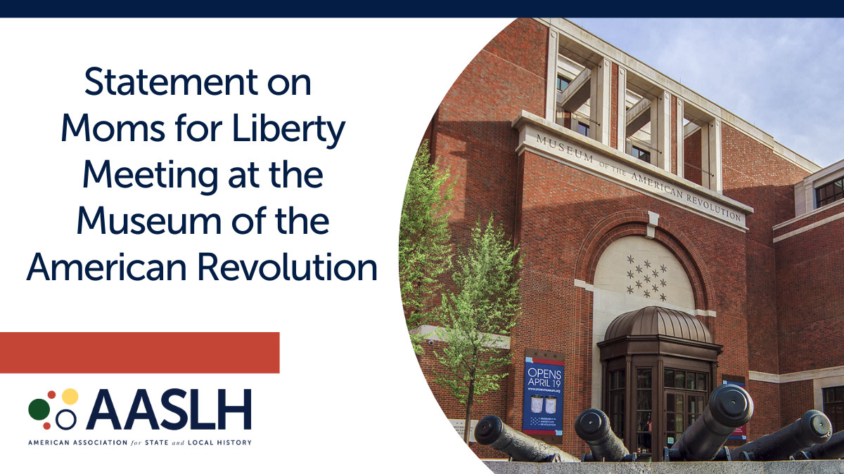 American Association for State and Local History tweet media