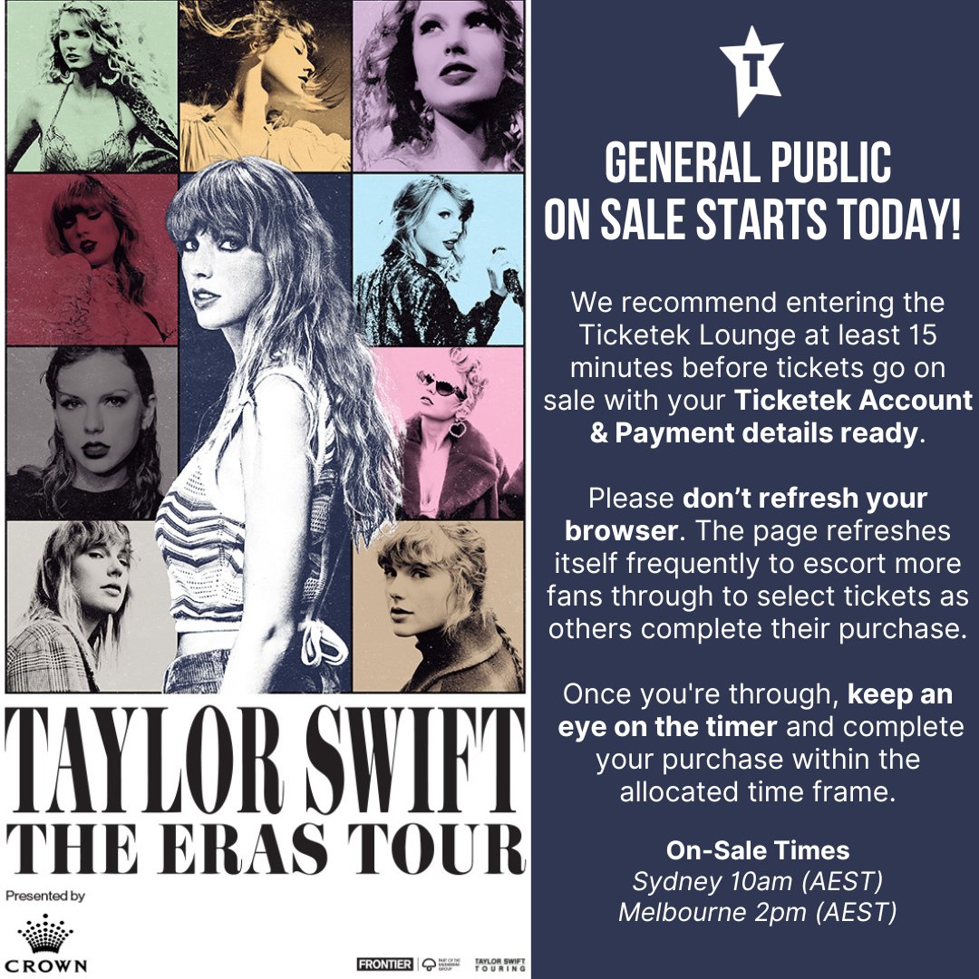 Ticketek Australia tweet media