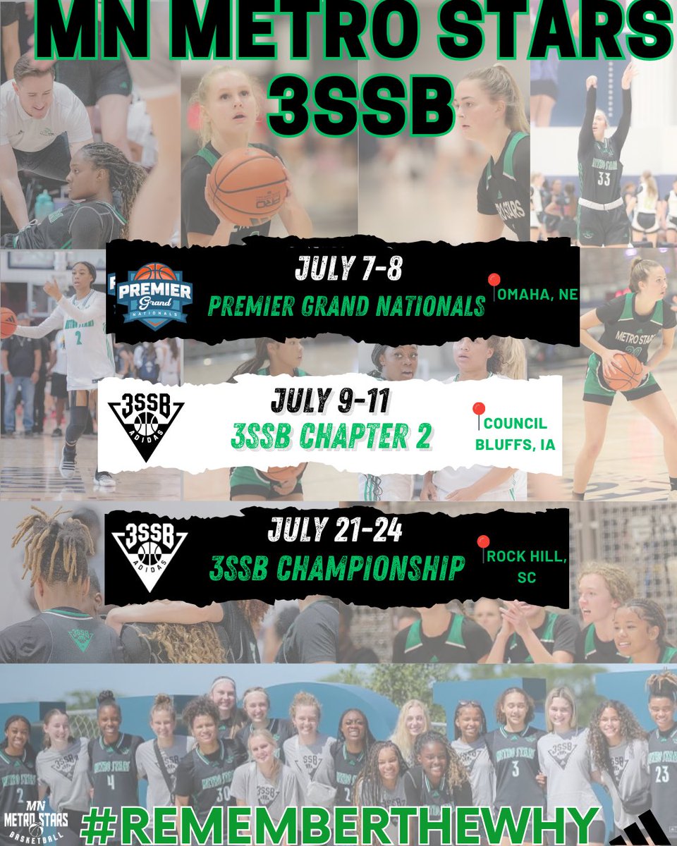 𝟑𝐒𝐒𝐁 𝐉𝐔𝐋𝐘 𝐒𝐂𝐇𝐄𝐃𝐔𝐋𝐄

#metrostarsfamily #3SSBG #RemeberTheWhy