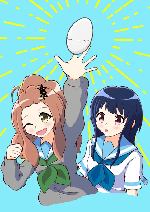 過去絵だけど…お誕生日おめでと～  #響けユーフォニアム #剣崎梨々花生誕祭2023