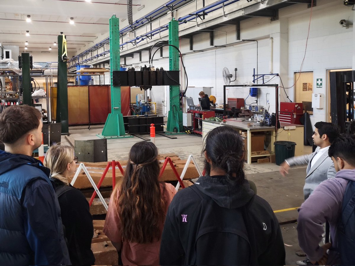 danbompa's tweet photo. Earlier this week we had the opportunity to learn about 3D printing of plastic waste, engineered bamboo &amp; cold-formed steel research, &amp; had a great campus tour @UOW. Thanks to Dr Ahmed &amp; A/Prof Sheikh for hosting us, and Intl team for the tour.
#SurreySCEEontour @UniOfSurrey https://t.co/BtwV3Ck11r