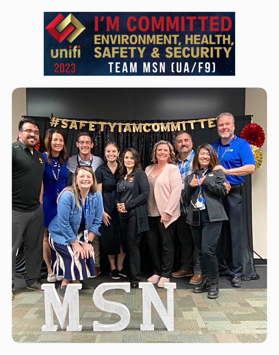 MSN, what a blast! It was a nice break from the busy operation to get to talk about SAFETY. #ImCommitted #SafetyFirst @UnifiAviation @united @jasonashley83 @UA_Alicia @AOSafetyUAL @MorganDon72 @TomCabral7 @Renata74230255