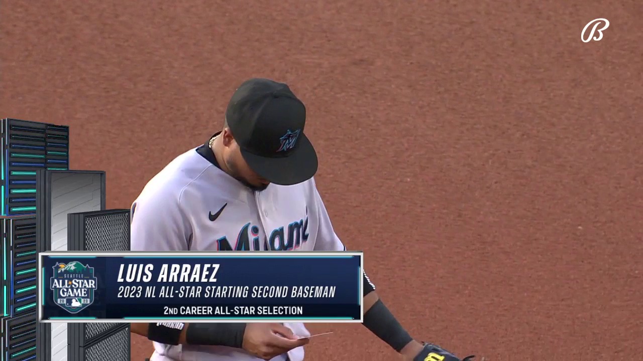 Bally Sports Florida: Marlins on X: THIS JUST IN: Luis Arraez is the  starting second baseman for the NL in the All-Star Game! #MakeItMiami   / X